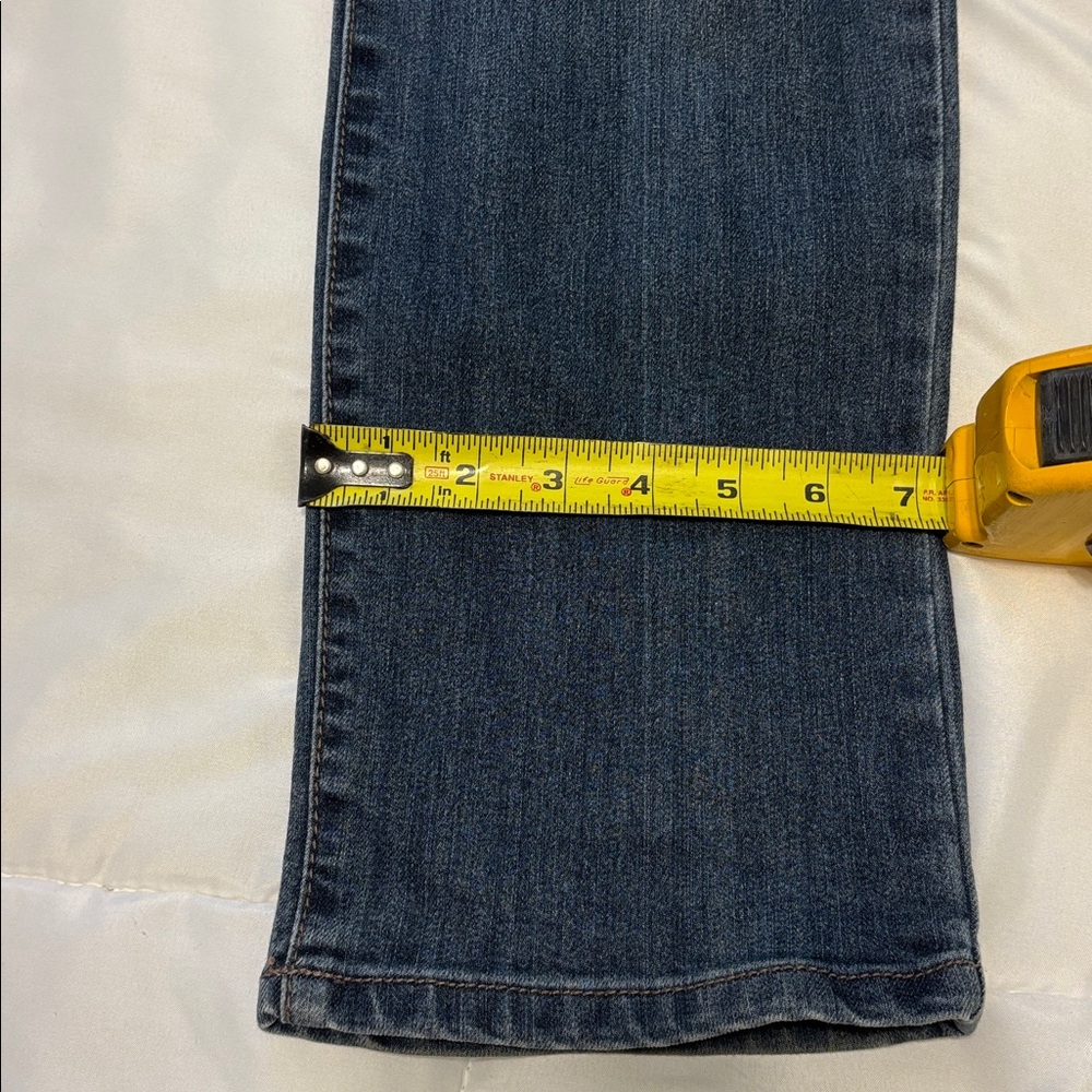 Bandolino Mandie Dark Blue Straight Leg Jeans - Picture 4 of 5
